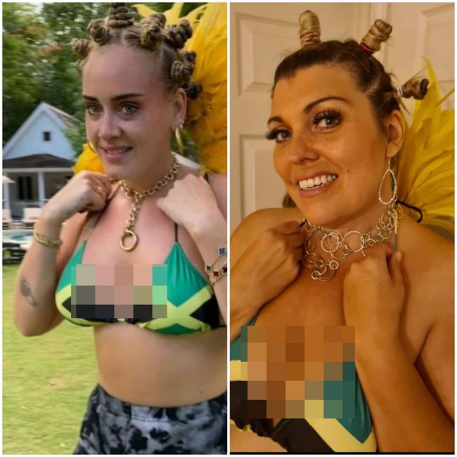 Mengenai musik Adele, dia sangat unik jadi ketika kamu menirunya kamu harus benar-benar sempurna. Jadi aku tidak bisa masuk dan merusak chorus dan membuat diriku terlihat bodoh. Ada beberapa bait yang lupa, au gugup. Adele mungkin menertawaiku. Maaf mengecewakanmu, kata Maria. Foto: Instagram @adele_and_me