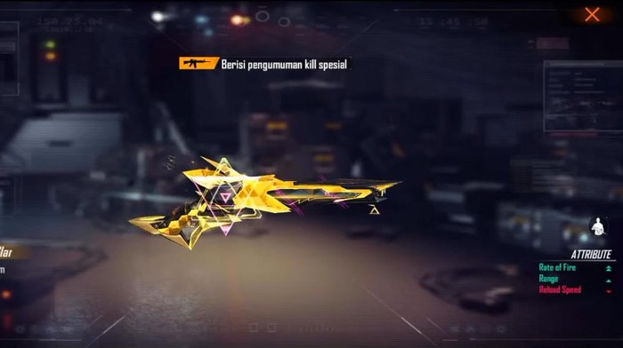 Mau Punya Skin Free Fire Keren M1887 Golden Glare? Ikuti Eventnya.