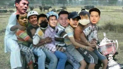 Meme Kocak Selebrasi Kemenangan Tim Indonesia di Thomas Cup 2020