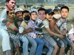 Meme Kocak Selebrasi Kemenangan Tim Indonesia di Thomas Cup 2020