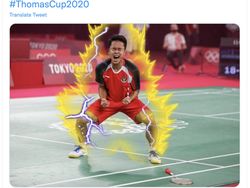 Meme Kocak Selebrasi Kemenangan Tim Indonesia di Thomas Cup 2020