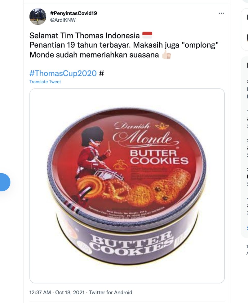 Meme Thomas Cup