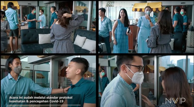 Tak hanya untuk mengumumkan jenis kelamin sang bayi, rupanya acara tersebut juga digelar untuk merayakan ulang tahun pernikahan Nikita dan Indra yang pertama. Berlokasi di Four Seasons Hotel, acara tersebut tampak dihadiri oleh keluarga dan para sahabat Nikita dan Indra. Foto: YouTube/Nikita Willy Official