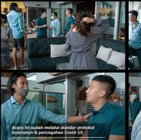 Tak hanya untuk mengumumkan jenis kelamin sang bayi, rupanya acara tersebut juga digelar untuk merayakan ulang tahun pernikahan Nikita dan Indra yang pertama. Berlokasi di Four Seasons Hotel, acara tersebut tampak dihadiri oleh keluarga dan para sahabat Nikita dan Indra. Foto: YouTube/Nikita Willy Official