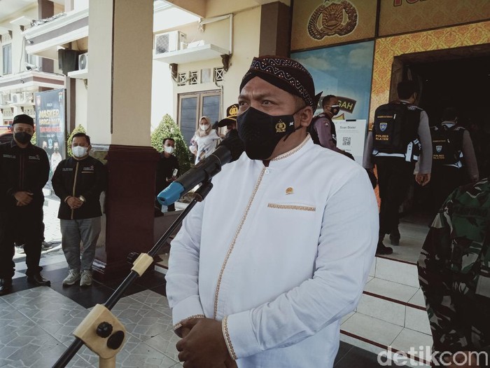 Politisi PDIP, M Nabil Haroen atau Gus Nabil di Klaten, Senin (18/10/2021).