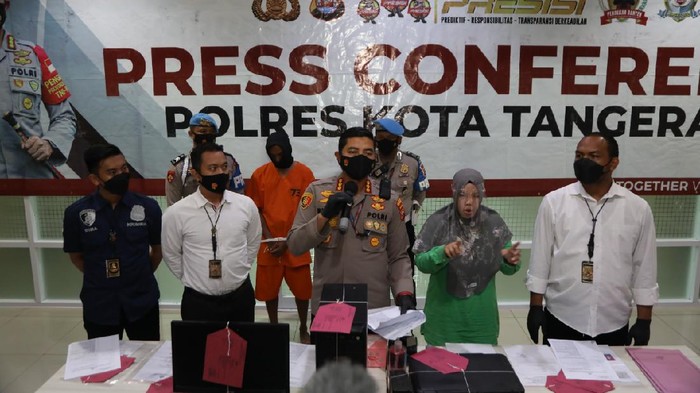 RIlis kasus pencurian motor di Tangerang