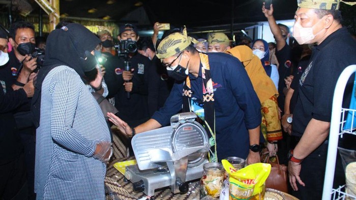Sandiaga Uno di Malang.