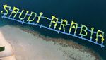 Potret Pure Beach, Pantai Bikini di Arab Saudi