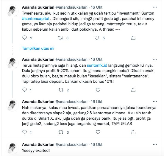 Twitter @anandasukarlan, diakses 18 Oktober 2021 Twitter @anandasukarlan, diakses 18 Oktober 2021