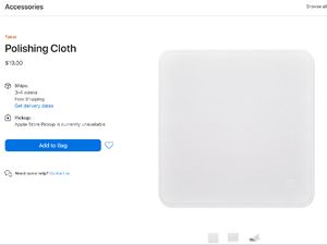Apple Jual Kain Lap Harganya Rp 260 Ribuan