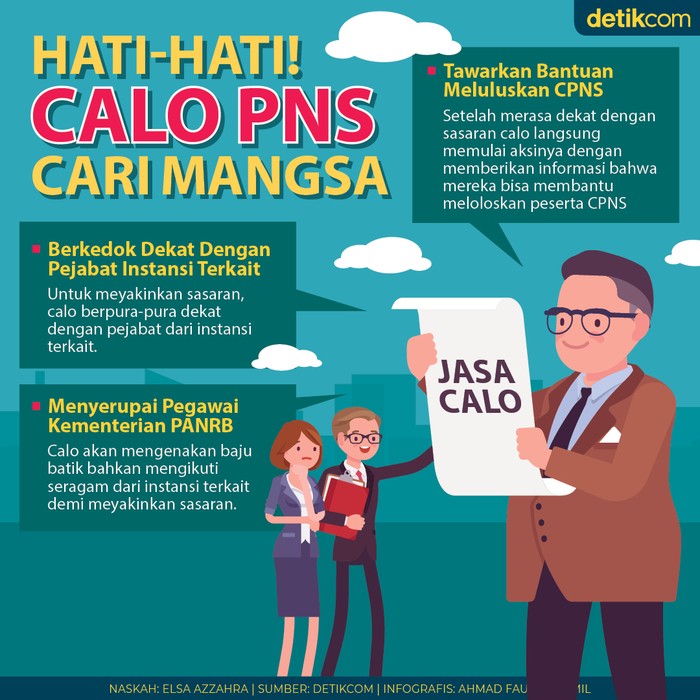 Calo CPNS Cari Mangsa