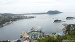 Foto: Wajah Cantik dan Modern Kota Jayapura Dilihat dari Ketinggian