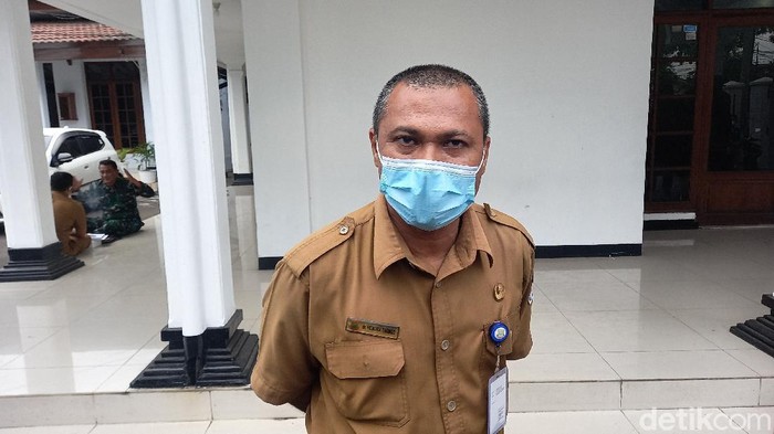 Jubir satgas Covid-19 dr. Hendra Tarmizi (Khairul Maarif/detikcom)
