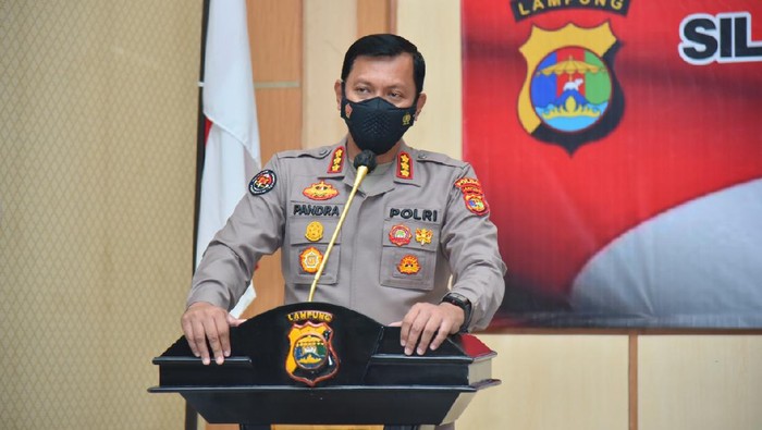 Kabid Humas Polda Lampung Kombes Zahwani Pandra Arsyad (dok Polda Lampung)