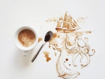 Keren! 5 Lukisan Seniman Ternama Ini Memakai Media Kopi