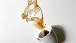 Keren Banget! Seniman Italia Ini Ubah Tumpahan Kopi Jadi Lukisan Cantik