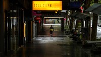 Media Australia mengatakan lockdown di Melbourne adalah yang terpanjang di dunia, melebihi lockdown selama 234 hari yang dilakukan di Buenos Aires. Getty Images/Daniel Pockett