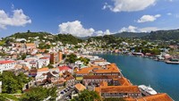 Grenada merupakan negara kepulauan di bagian paling selatan Kepulauan Windward, Karibia, Amerika Tengah. (Getty Images)