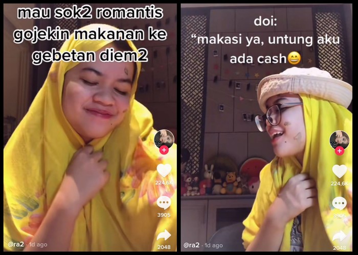 Niat Romantis Kirim Makanan via Ojol, Netizen Ini Malah Bikin Gebetan Susah Niat Romantis Kirim Makanan via Ojol, Netizen Ini Malah Bikin Gebetan Susah