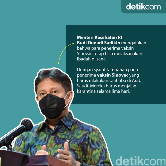 Pakai Sinovac bisa umroh