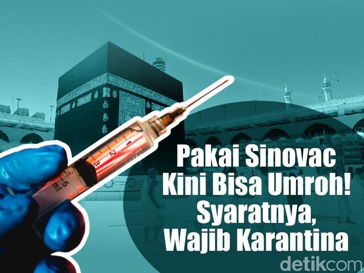 Kata Siapa Pakai Sinovac Tak Bisa Umroh? Ini Kata Menkes