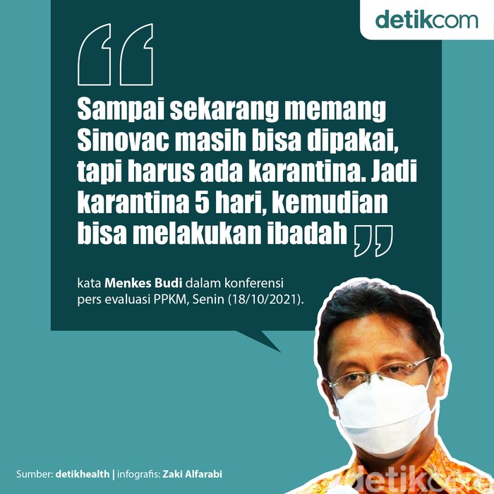 Pakai Sinovac bisa umroh