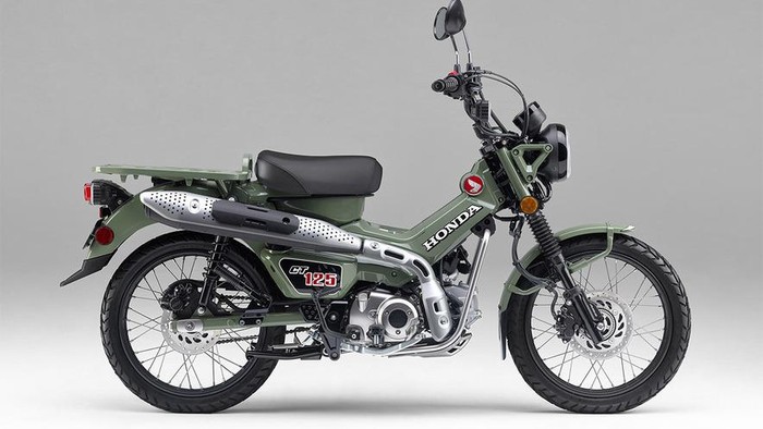 Pilihan warna baru Honda CT125 di Jepang