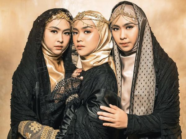 10 Gaya Hijab Ricis Jelang Pernikahan, Abadikan Momen Bersama 2 Kakaknya