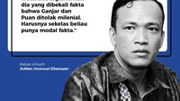 Namun, Ketua Umum JoMan Imanuel Ebenezer justru menilai kritikan Rocky terhadap Puan dan Ganjar tidak didasari oleh data. 