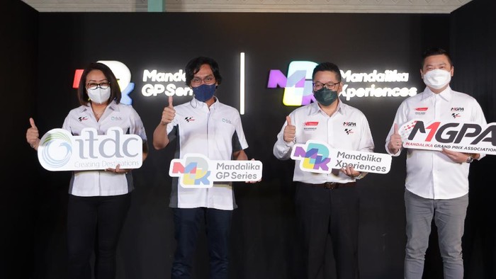 Superbike-MotoGP Mandalika Siap Digelar, ITDC-MGPA Rilis Logo Baru
