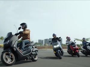 Salut! Komunitas Nmax RI Jalin Kekerabatan dengan Bikers Eropa-Amerika