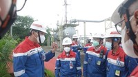 Ahok menyebut Kilang Cilacap sebagai kilang terbesar menyuplai 40% produksi nasional. Foto: Dok. Instagram @basukibtp