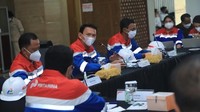 Protokol HSSE ditetapkan demi keamanan para pegawai kilang dan masyarakat sekitar. Foto: Dok. Instagram @basukibtp