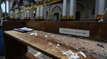 Brakkkk !!!  Atap Masjid Nguter Sukoharjo Tiba-tiba Ambrol
