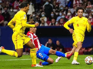 Seru! Babak I Atletico Vs Liverpool Tuntas 2-2