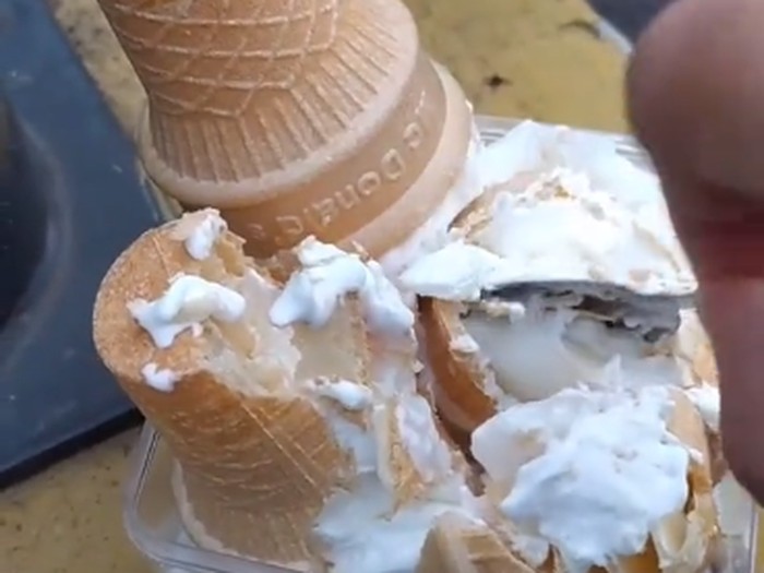 Es krim McD viral Es krim McD viral