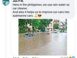 Ngakak Ledek-ledekan Banjir Antar Negara, Ada Indonesia Juga