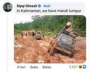 fotoinet kocak Ledek-ledekan Banjir Antar Negara, Ada Indonesia Juga
