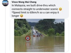 Ngakak Ledek-ledekan Banjir Antar Negara, Ada Indonesia Juga