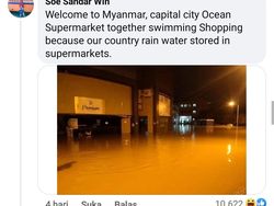 Ngakak Ledek-ledekan Banjir Antar Negara, Ada Indonesia Juga