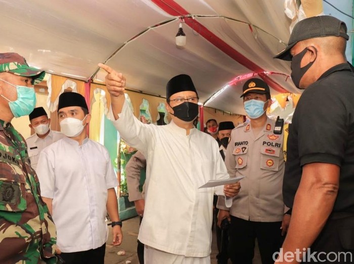 PPKM Kota Pasuruan turun ke level 1. Wali Kota Saifullah Yusuf atau Gus Ipul yakin daerahnya segera masuk zona hijau COVID.