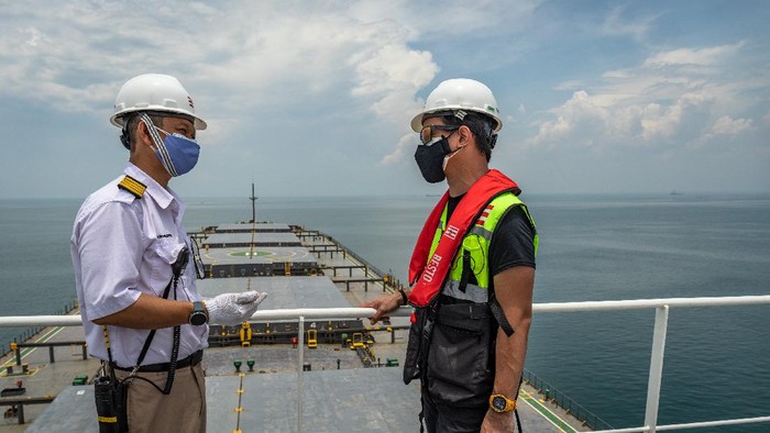 KAPAL PENGANGKUT CURAH SAMUDERA INDONESIA Kapal MV Amanah Morowali adalah kapal pengangkut barang curah terbesar yang dimiliki Samudera Indonesia. Begini penampakannya.