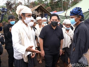 Diberi Gelar Dulur Baduy, Erick Thohir Dapat Pesan Ini