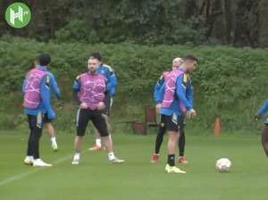 MU Vs Atalanta: Momen Ronaldo Pamer Skill dalam Latihan