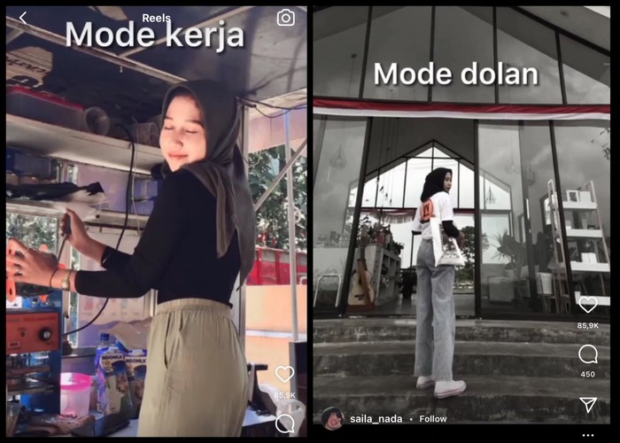 Penjual Es Boba di Kendal Ini Viral Gegara Gaya Kerennya Saat Jalan-jalan