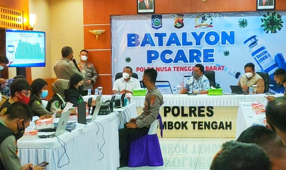 Perwakilan Kemenkes tinjau kerja Batalion P-Care di Lombok Tengah, NTB. Perwakilan Kemenkes tinjau kerja Batalion P-Care di Lombok Tengah, NTB.
