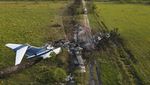 21 Orang Selamat Usai Pesawat Gagal Lepas Landas di AS