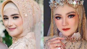 7 Adu Gaya Hijab Istri Ridho dan Rizki DA yang Parasnya Disebut Mirip