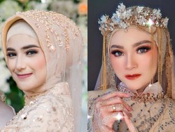 7 Adu Gaya Hijab Istri Ridho dan Rizki DA yang Parasnya Disebut Mirip