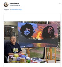 Anime lukisan SBY